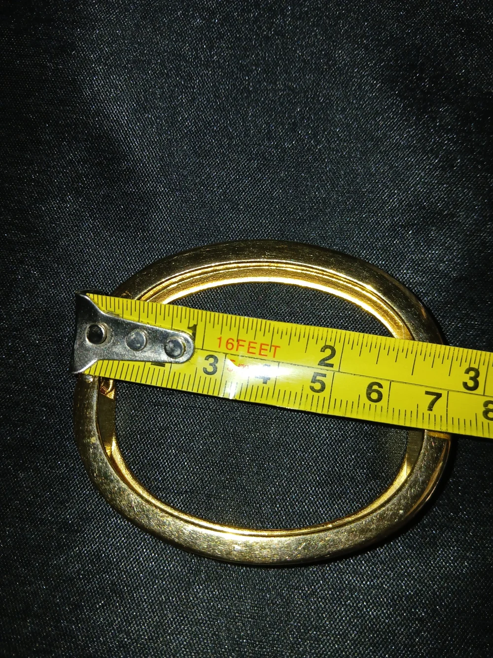 Gold-Tone Multicolor Enamel Women's Bangle Bracelet